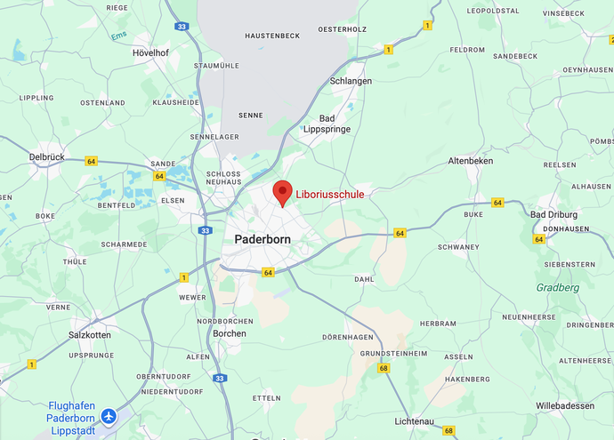 Anfahrt Liboriusschule
